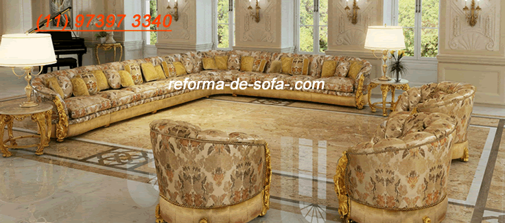 reforma de sofá no Butantã