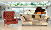 reforma de poltrona e sofa em patchwork poltrona e sofa patchwork